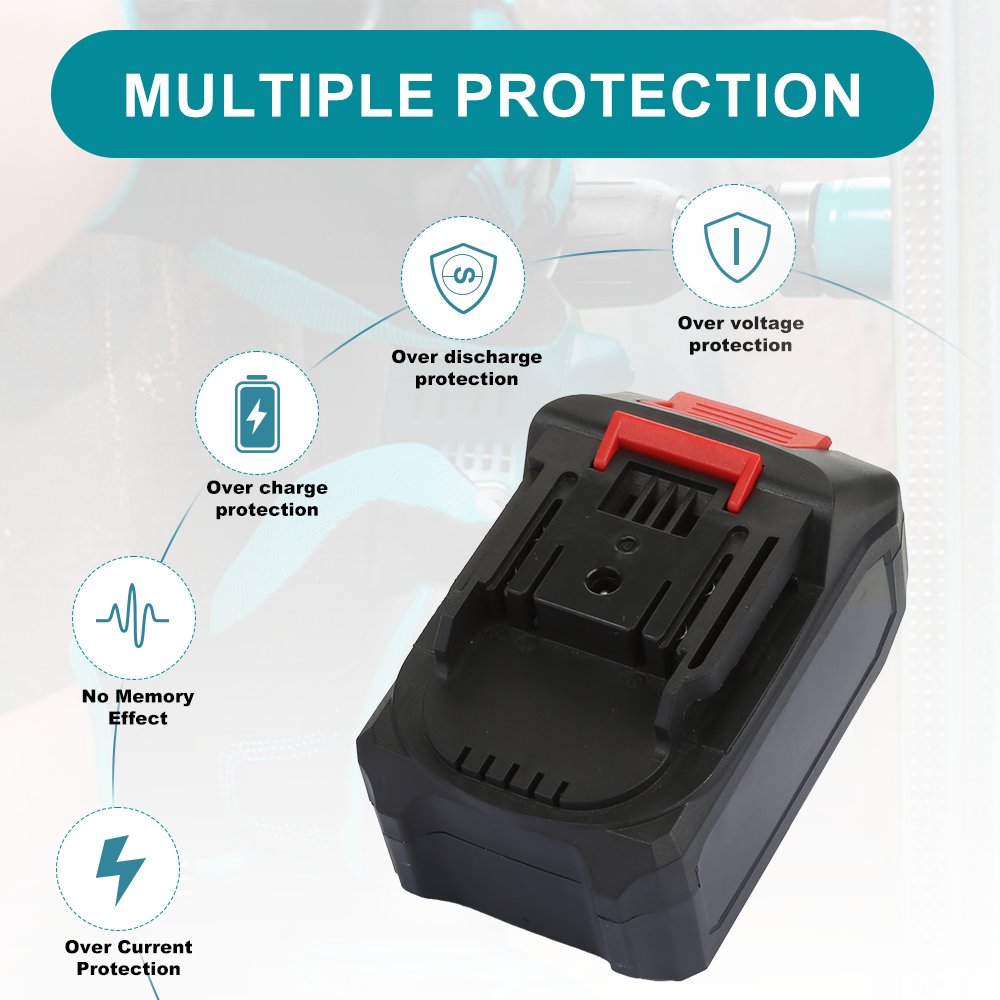 Replacement Makita 21V 3.0AH 4.0AH 5.0Ah Lithium Ion Power Tool Battery Pack BL1415 BL1430 BL1450 for Makita Tool Battery