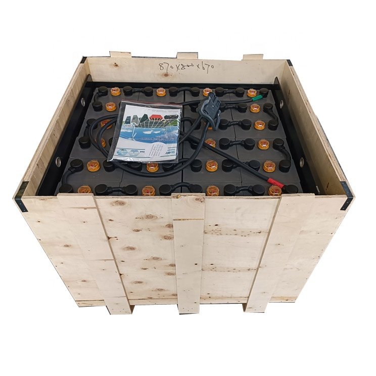 Rechargeable 48V forklift battery 48v 600Ah 6PZS600 PZS type traction lead acid battery