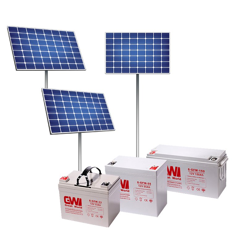 Good quality long life deep cycle solar agm 12v 150ah lead acid battery