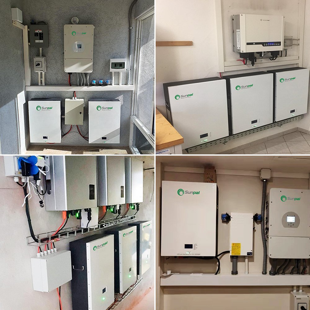 Sunpal Diy Residential Solar Energy System Complete Set 48v 5Kw 10Kw Home Solar Panel Power System Kit