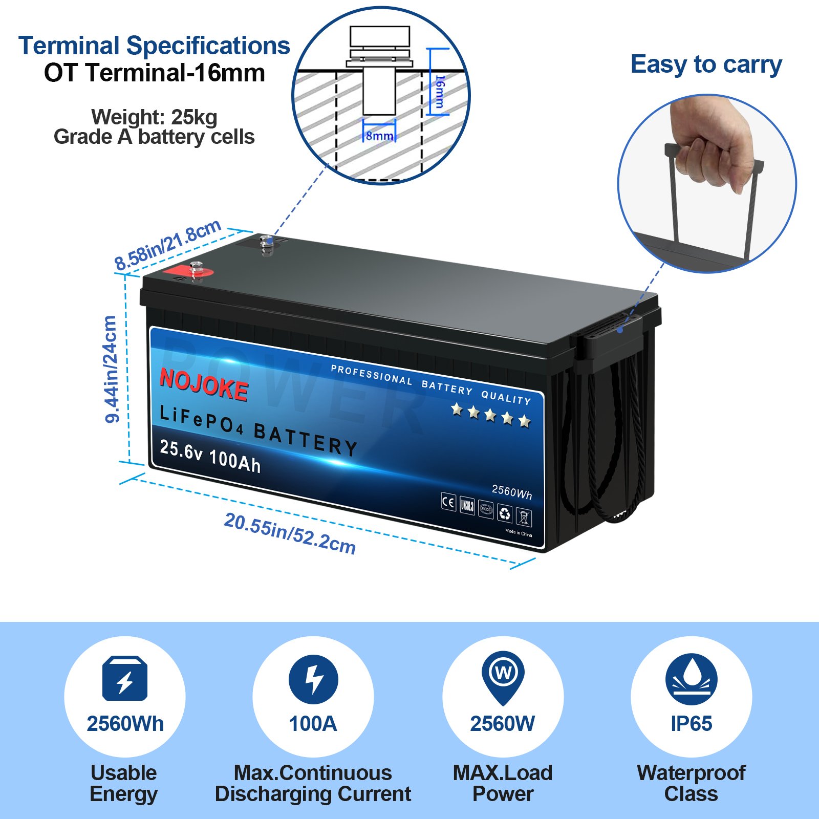 3.2V lifepo4 Rechargeable Battery Professional Lithium Iron Phosphate Power Battery 12v 50ah deep cycle battery us in stock