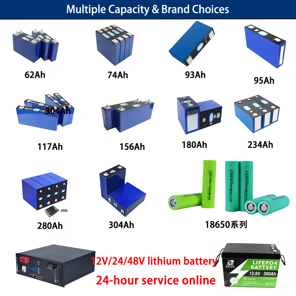3.7v CALB 117AH 120AH 150AH 180AH 169AH 200AH 218AH 234AH 256AH 280AH CATL NMC 811 Rechargeable Lithium ion battery for leaf EV