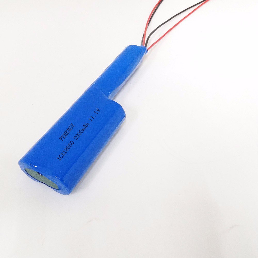 Environmental friendly 7.4v 2000mah icr18650 lithium ion battery pack for smart robert