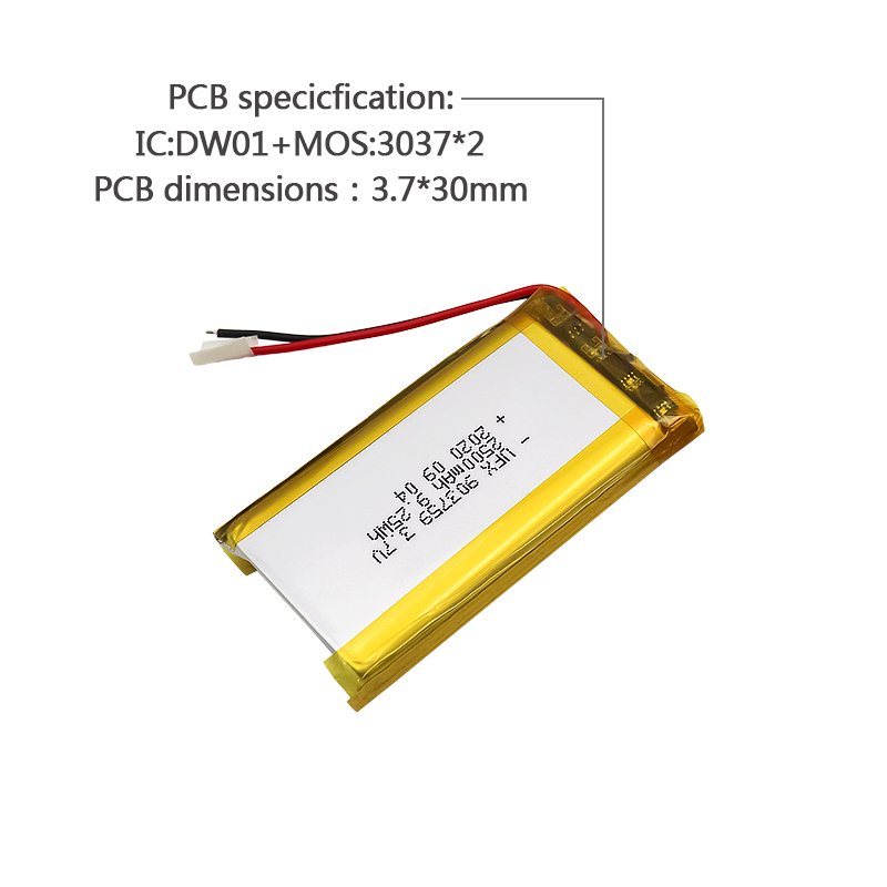 customizable polymer battery high quality battery manufacturer model 601450 3.7V lithium ion battery