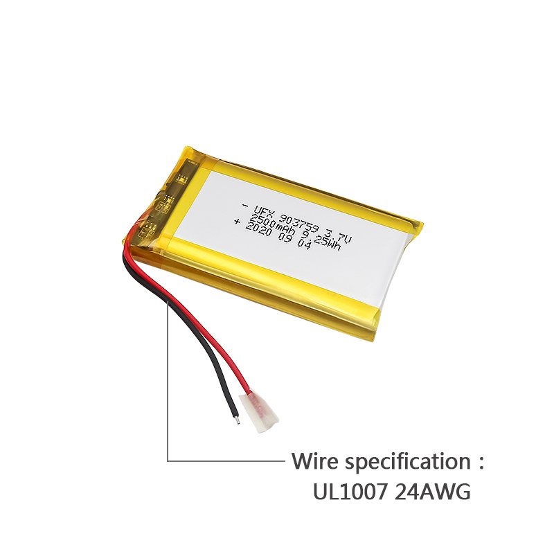 customizable polymer battery high quality battery manufacturer model 601450 3.7V lithium ion battery