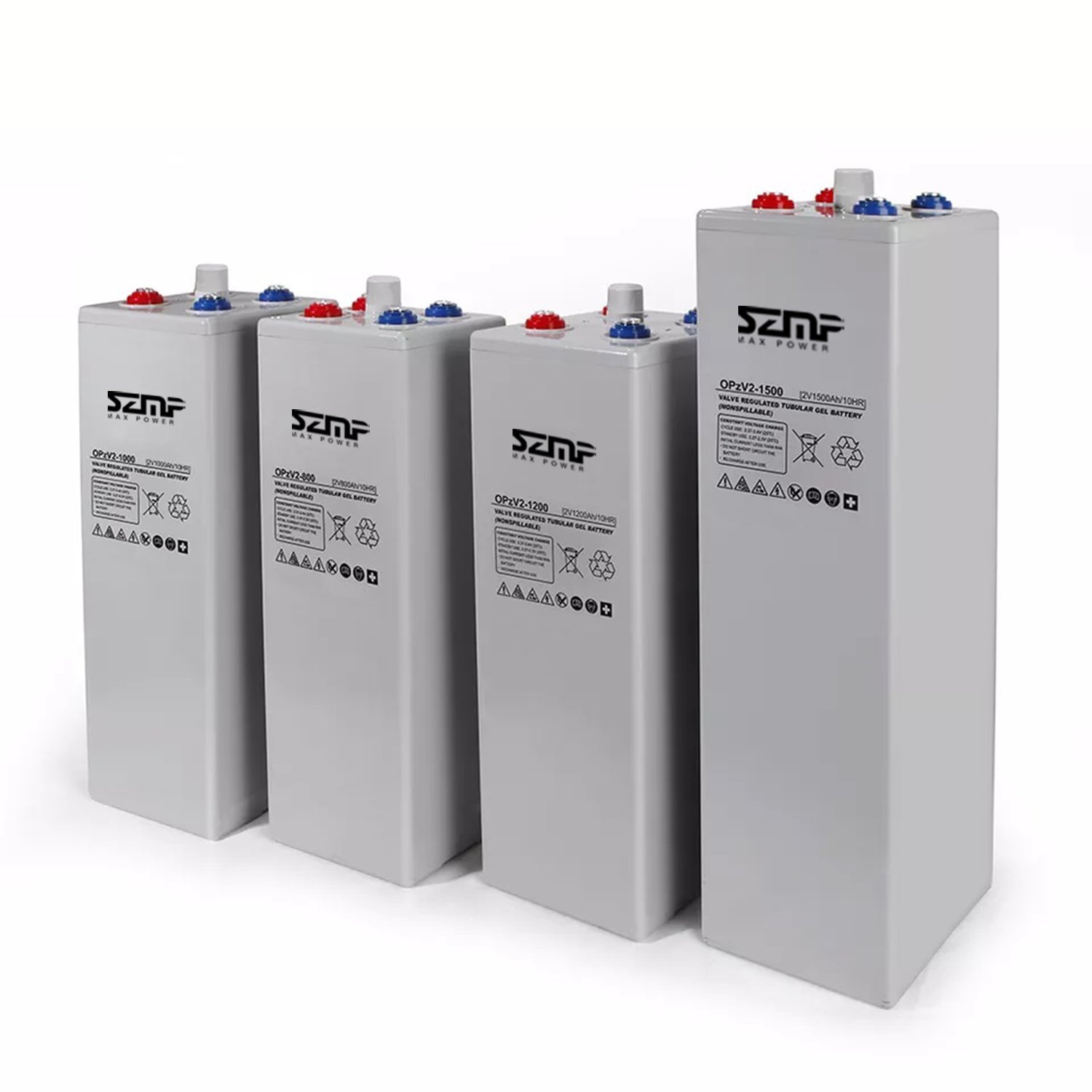 Long Cycle Life Rechargeable Solar Batterie OPZV 2v 600ah Tubular AGM GEL Deep Cycle Lead Acid Battery For Solar Systems