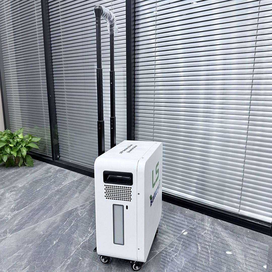 LFP 3kwh Inverter 2kva LiFePO4 Lithium-ion Battery Portable Solar Power Station UPS AC Charging USB Type-C Port w/ LED Light
