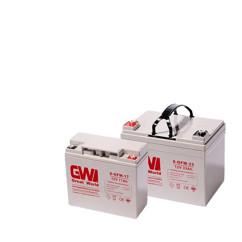 High Quality AGM 12V 100Ah Lead Acid Battery Long-Life Deep Cycle Solar for Power Tools Electric Vehicles Home Appliances