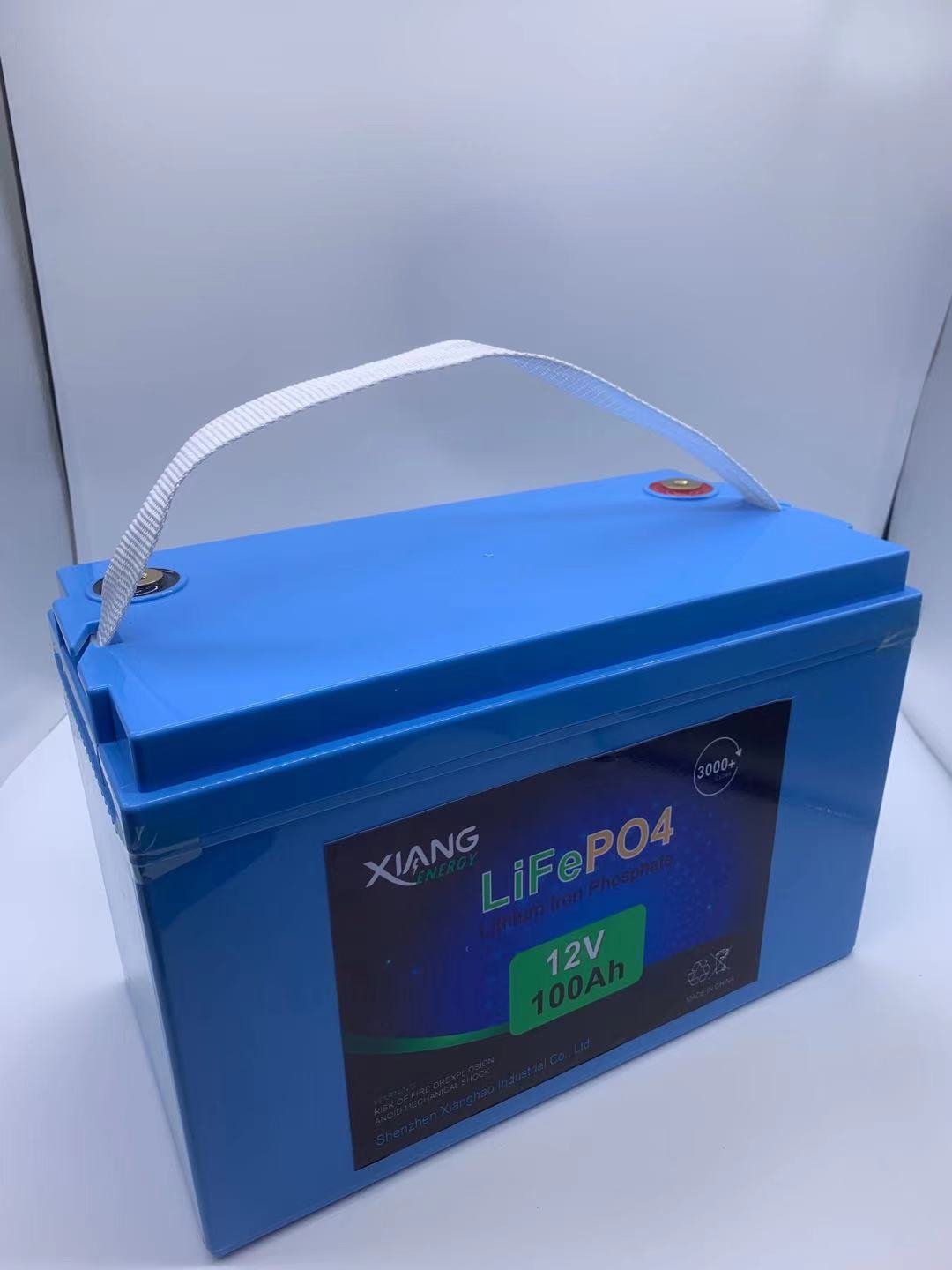 Rv/Yacht/Ups/Solar/Golf Cart 12v 100ah Rechargeable Lithium Ion Battery Batterie 12.8v 100ah Lifepo4 Batteries Pack