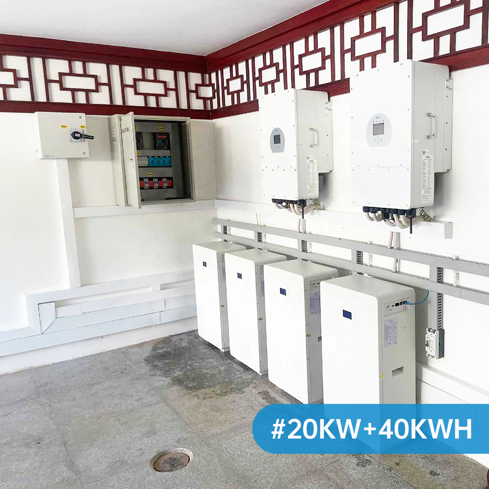 Higon Sunpal Custom Reasonable Price Home Solar System 10Kw Hybrid Solar Power System Design Wall Battery