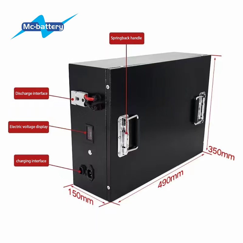 Factory supplies golf cart forklift car Lifepo4 solar lithium battery 12V 36V 48V 100AH 200AH 300AH lithium ion batteries 10KW