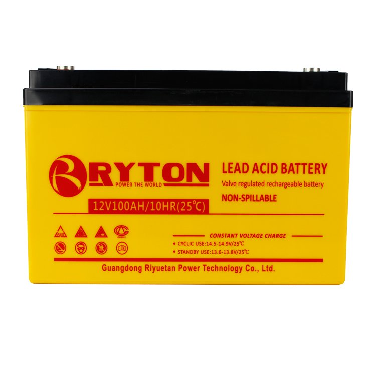 Lead acid battery 12v 100ah battery for Solar Energy storage