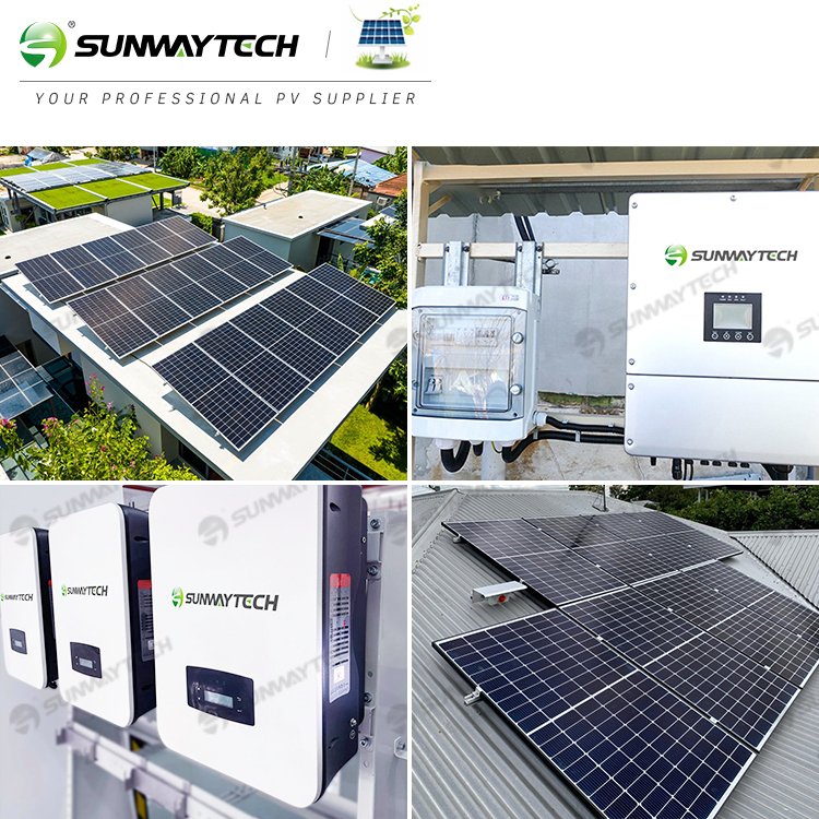 Complete solar mounting system 5kw 10kw hybrid solar system home power