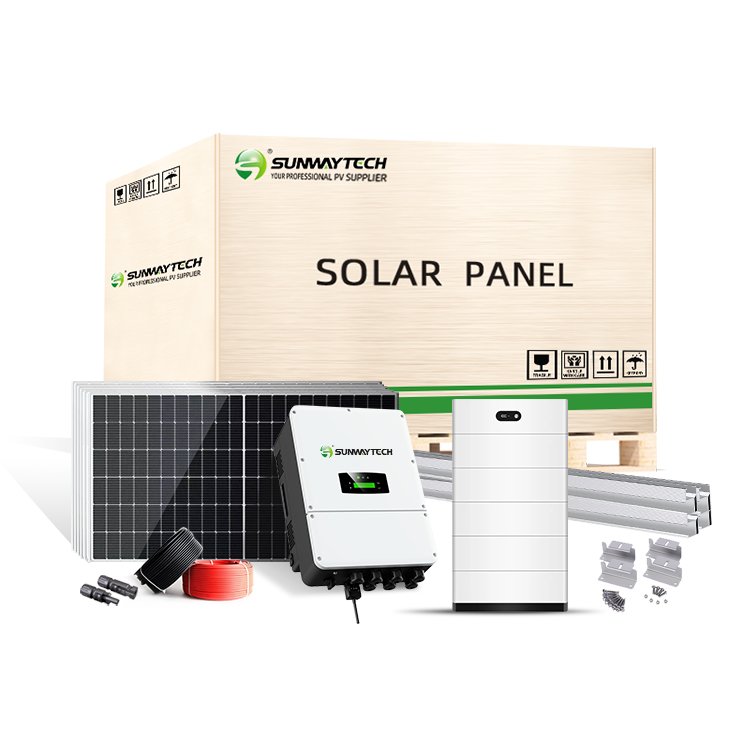 Complete solar mounting system 5kw 10kw hybrid solar system home power