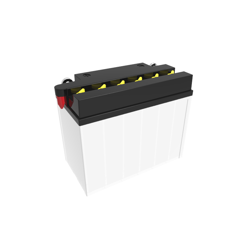 12V 6.5Ah lead acid battery OEM motorcycle dry-charged battery SUPOWER YB6L-B YB6.5L-B
