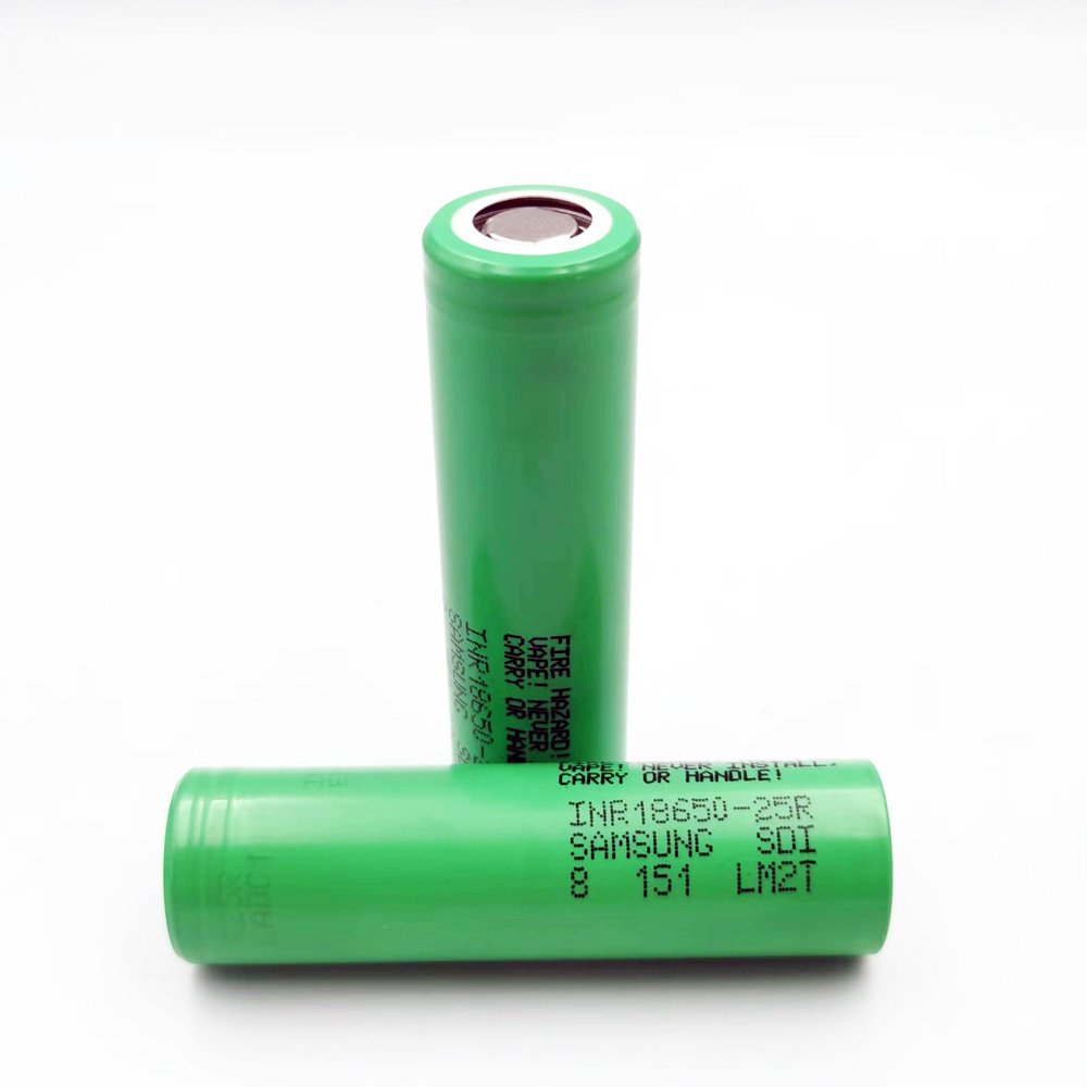 Original 3.6V INR18650-25R 2500mAh Max 30A Continuously Discharge Vacuum Cleaner Battery For Samsung-25R