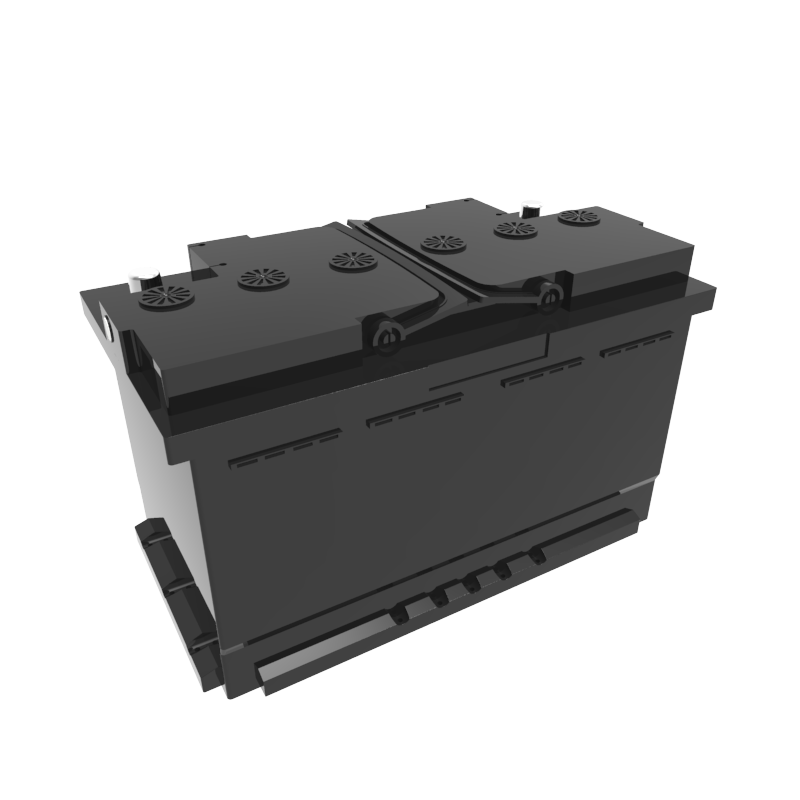 12V 80Ah lead acid battery OEM car maintenance-free AGM start-stop battery SUPOWER AGM-L4-80