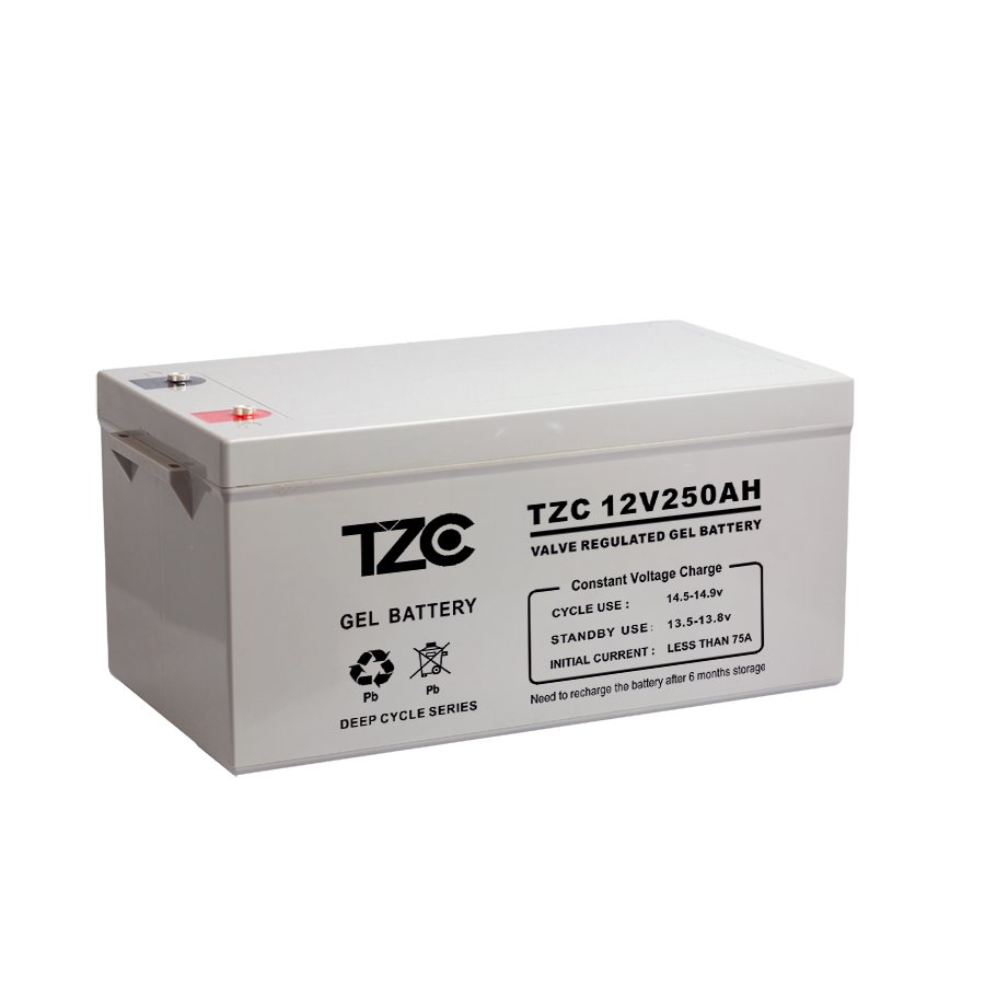 250 ah Solar Gel Batteries Gel Type Solar Battery 100Ah 200Ah Gel Lead Acid Battery