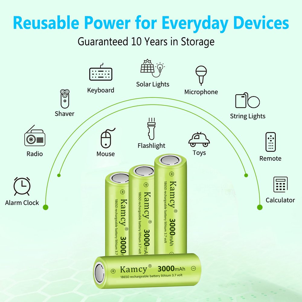 Custom High Energy Density Rechargeable 18650 3.7V lithium ion battery 2000mah 2600mah 3000mah li-ion batteries pack 3.7 volt