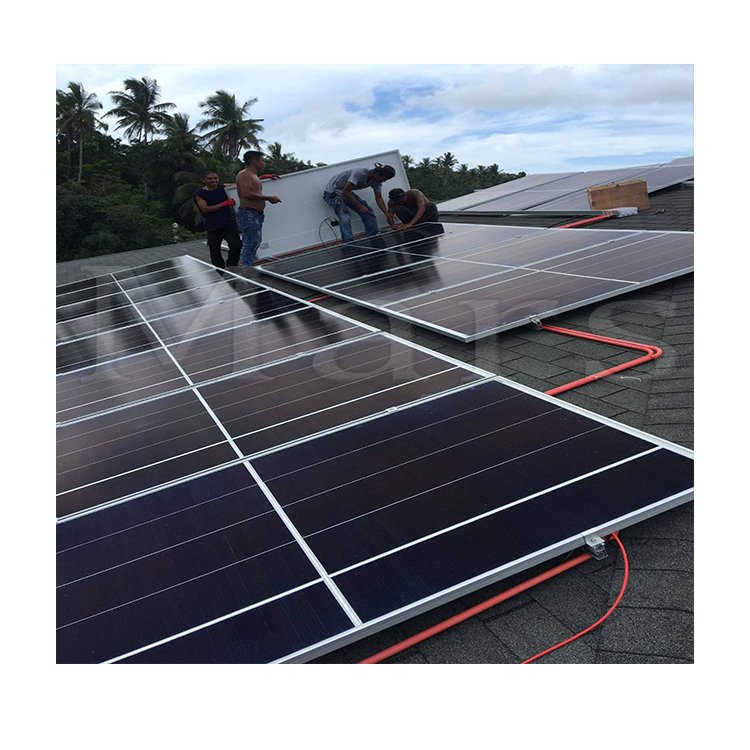Complete off grid solar power system 5kw 30kw 50kw with wifi app Lithium Ion battery solar system kit