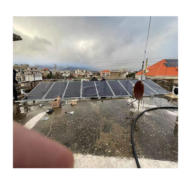 Complete off grid solar power system 5kw 30kw 50kw with wifi app Lithium Ion battery solar system kit
