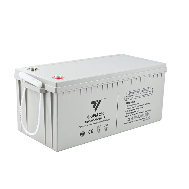 TIANYI 12V 200AH 10HR Lead-Acid Battery For UPS EPS Emergency System Fire Fighting Solar Energy Solar Power