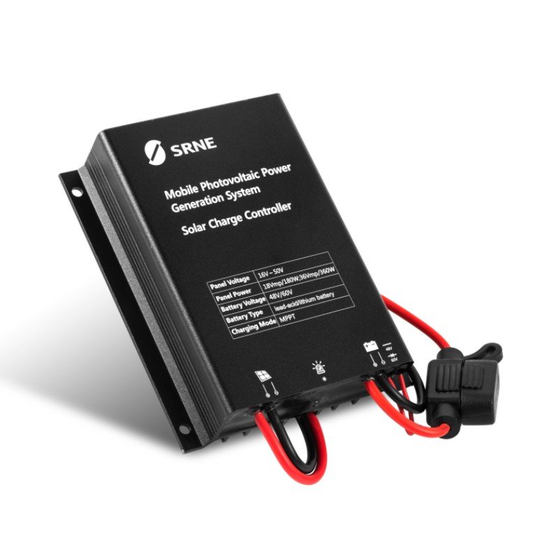 48V 60V applied to the charging system of solar electric vehicles boosting waterproof charging controller