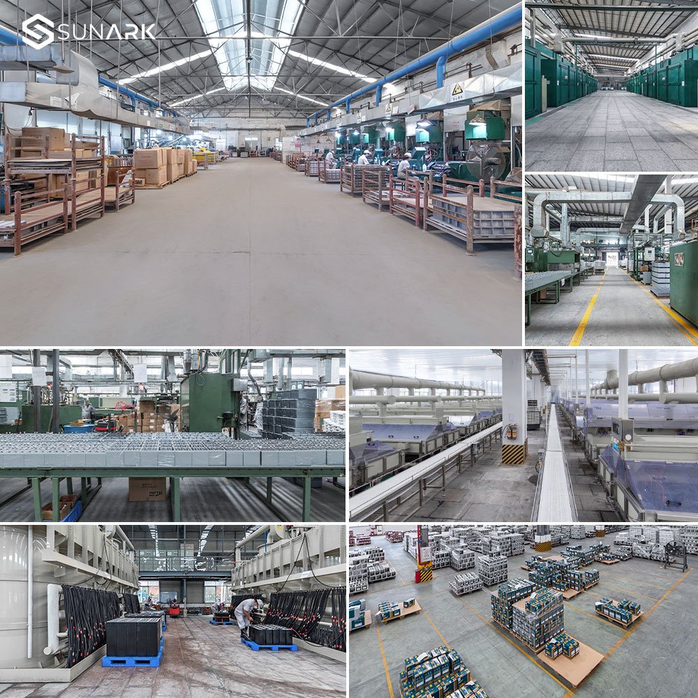 Sunark Sealed Lead Acid Battery 2v 1000Ah 2000Ah 3000ah Wholesale Deep Cycle Storage Batterie Gel Solaire
