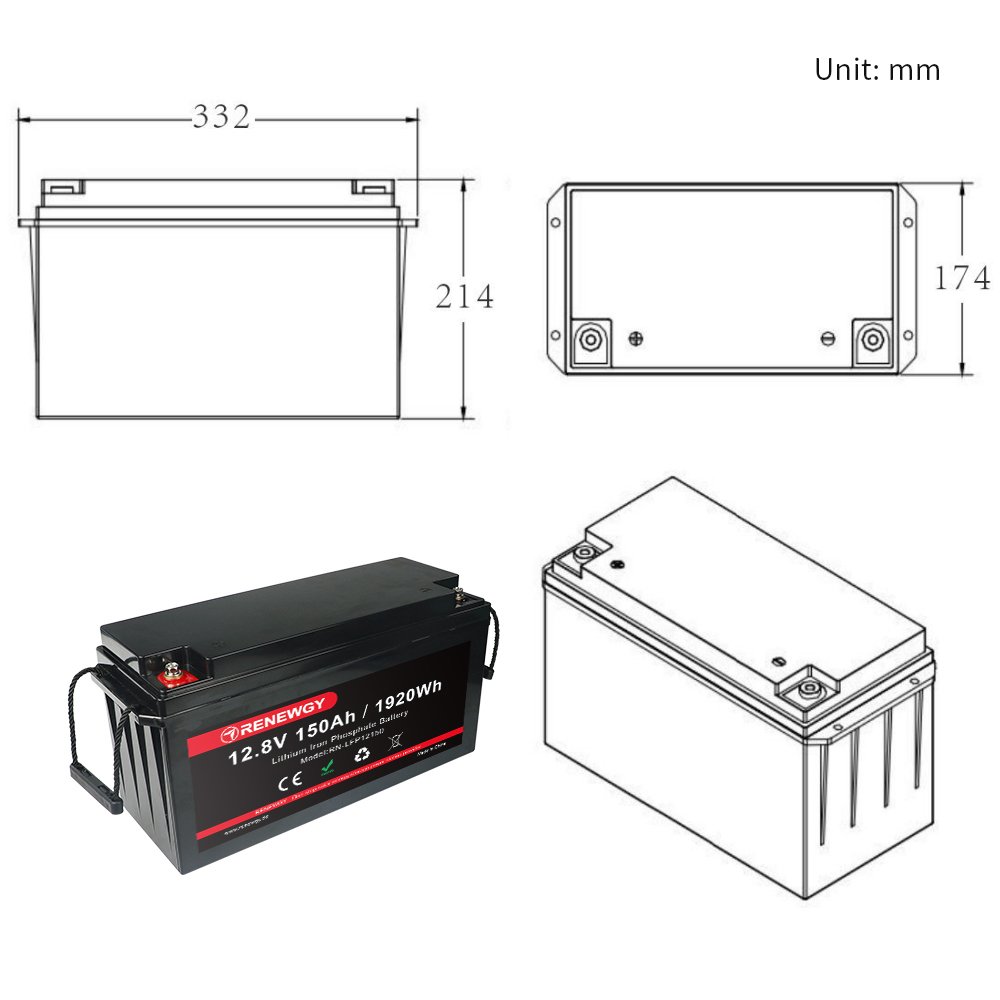 new energy 12v 50ah 100ah 150ah 200ah 300ah agm Sealed gel lead acid battery for solar electric bicycle
