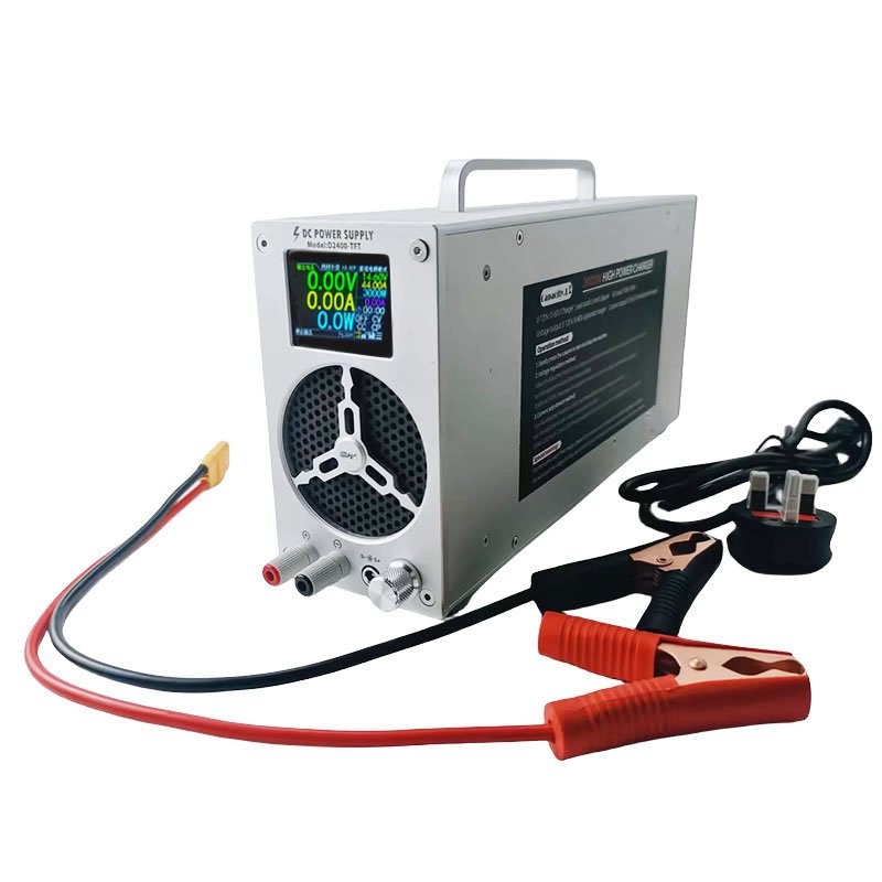 DDP Powerful 3000W 0-60V 0-50A 0-120V 0-25A Voltage Current Adjustable Fast Charger Adapter for li ion lifepo4 lead acid battery