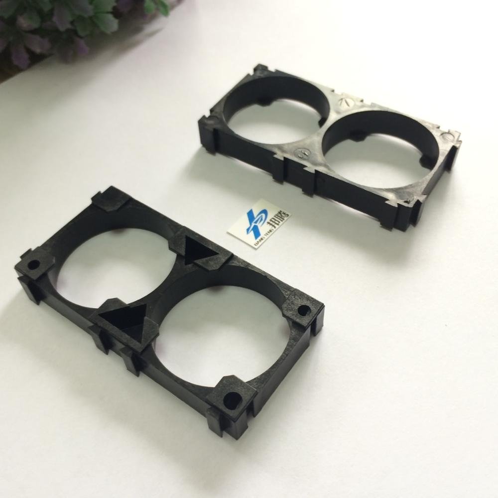 Expandable Battery Holder Lithium Battery Bracket Fireproof 32650 2P li-ion Battery Holder