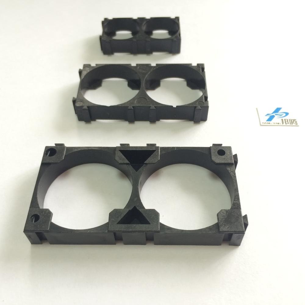 Expandable Battery Holder Lithium Battery Bracket Fireproof 32650 2P li-ion Battery Holder