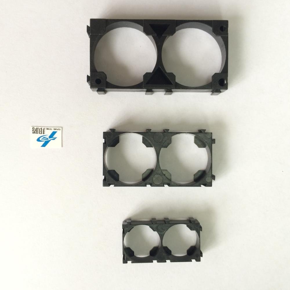 Expandable Battery Holder Lithium Battery Bracket Fireproof 32650 2P li-ion Battery Holder