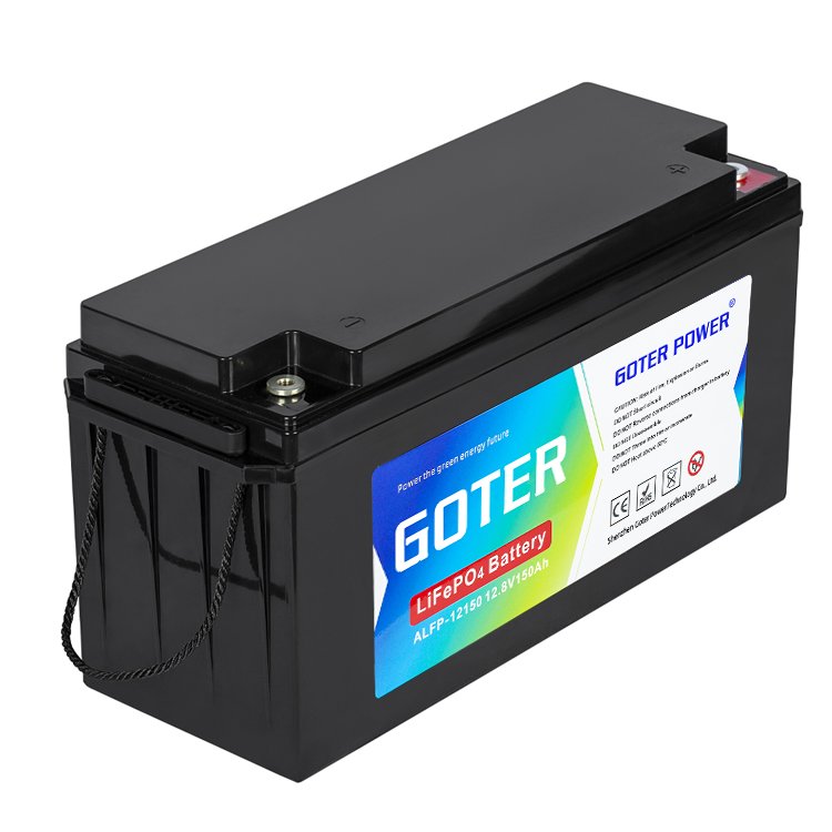 Goter power High-power lithium battery 12v 100ah 150ah 200ah Forklift lithium battery Golf cart spare lithium battery