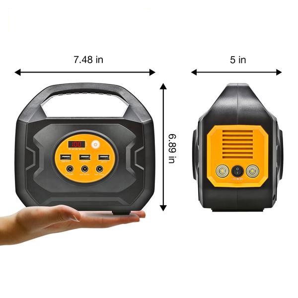 200W Portable power generator Outdoor camping power generator with light weight