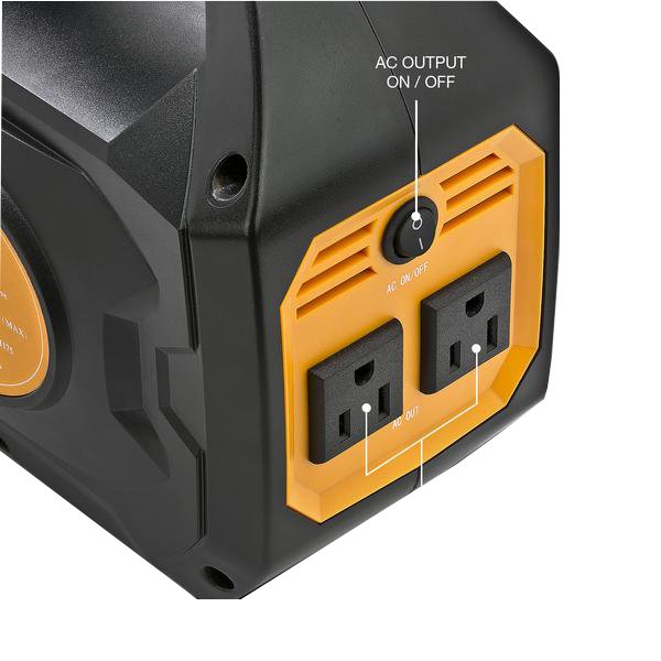 200W Portable power generator Outdoor camping power generator with light weight