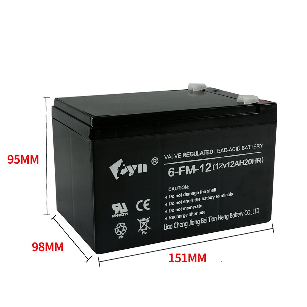 High quality UPS battery 12V12 AGM maintenance free rechargeable lead-acid battery