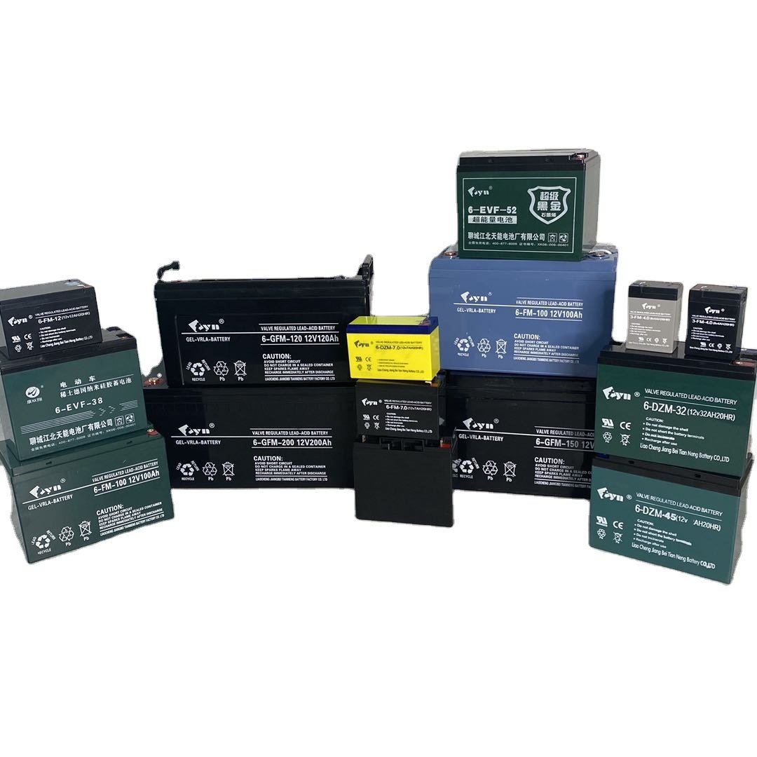 JBTN 12V7AH lead acid electric bike battery 6-DZM-7 OEM accepted made in China