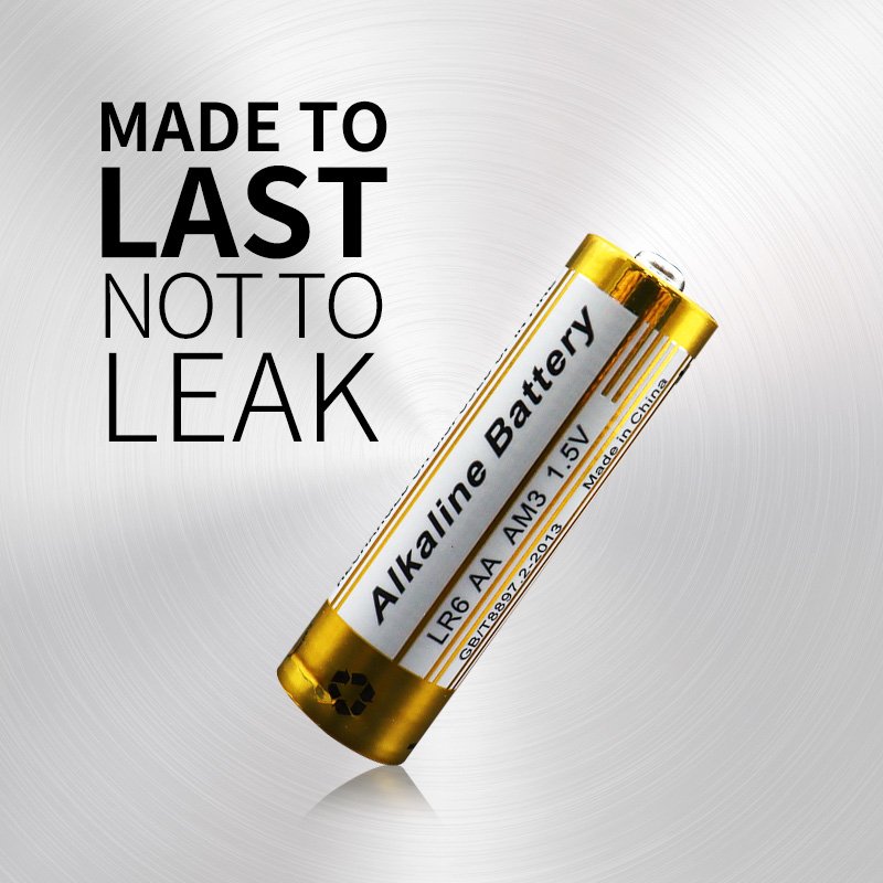 Factory price 1.5v alkaline batteries lr6 no.5 AA size alkaline battery 1.5v AAA size lr03 no.7 alkaline battery