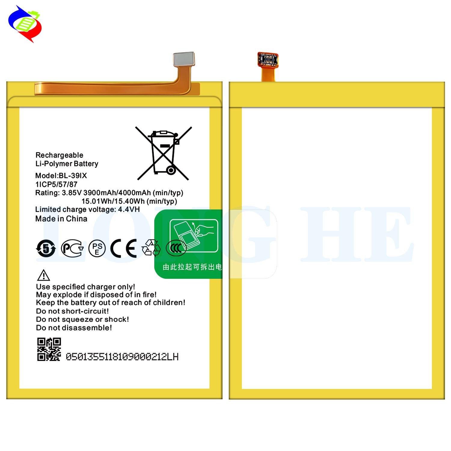 4000mAh BL-39iX Note5 stylus Note 6 X606 X610 mobile phone battery for-infinix Note 5 pro battery