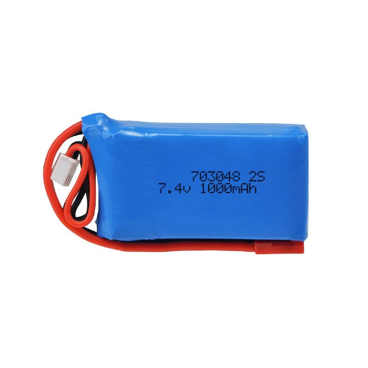 Factory 1000mAh 7.4V 30C 2S Lithium Batteries Pack for RC Quadcopter Toys