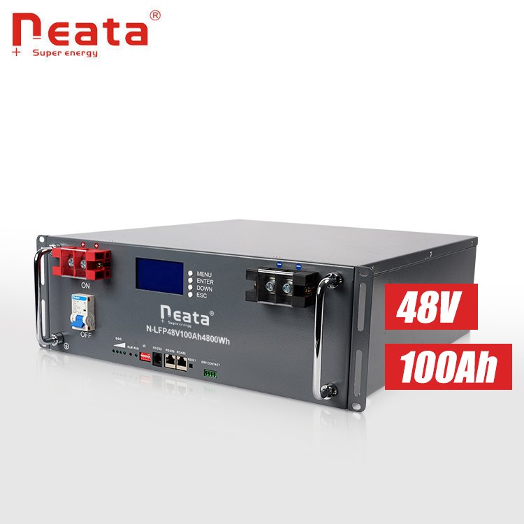 Neata High Quality Solar Power Energy Storage Device 12V 48V 51V 100Ah 200Ah LiFePO4 Lithium Ion Battery Pack