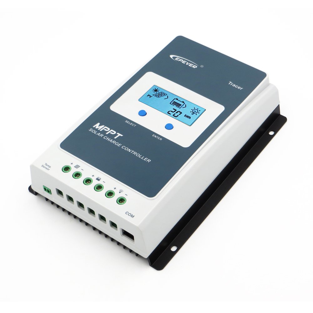 hot sale Tracer2210AN 20A 12V/24V MPPT Solar charge controller regulateur for home use 12v24v epsolar epever good price