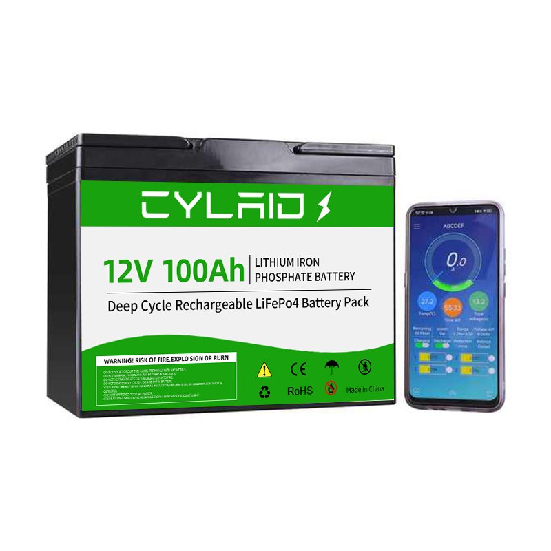Cylaid Long Life Rechargeable LiFePo4 Battery Pack 12v 300AH 100Ah 200Ah 400Ah Waterproof Heating Li-Ion Battery