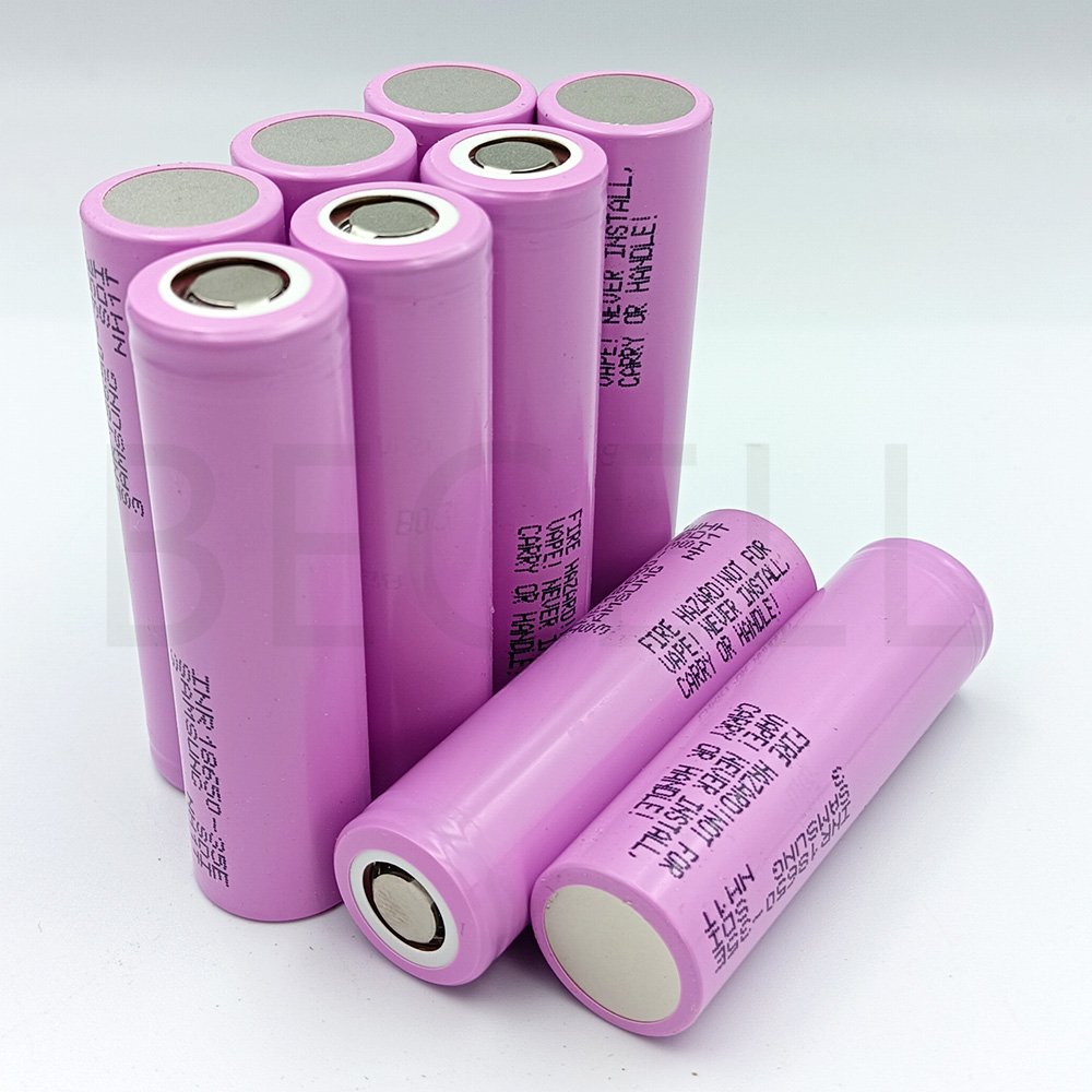 Original INR18650 35E 3.6V 3500mAh Rechargeable Lithium Ion Battery 10A Discharge From SAMSUNG 18650 35E