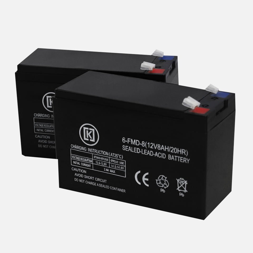 Deep Cycle Ups Battery 12v 8ah Storage Rechargeable Sealed Lead Acid Batteries Sprayer For Agriculture
