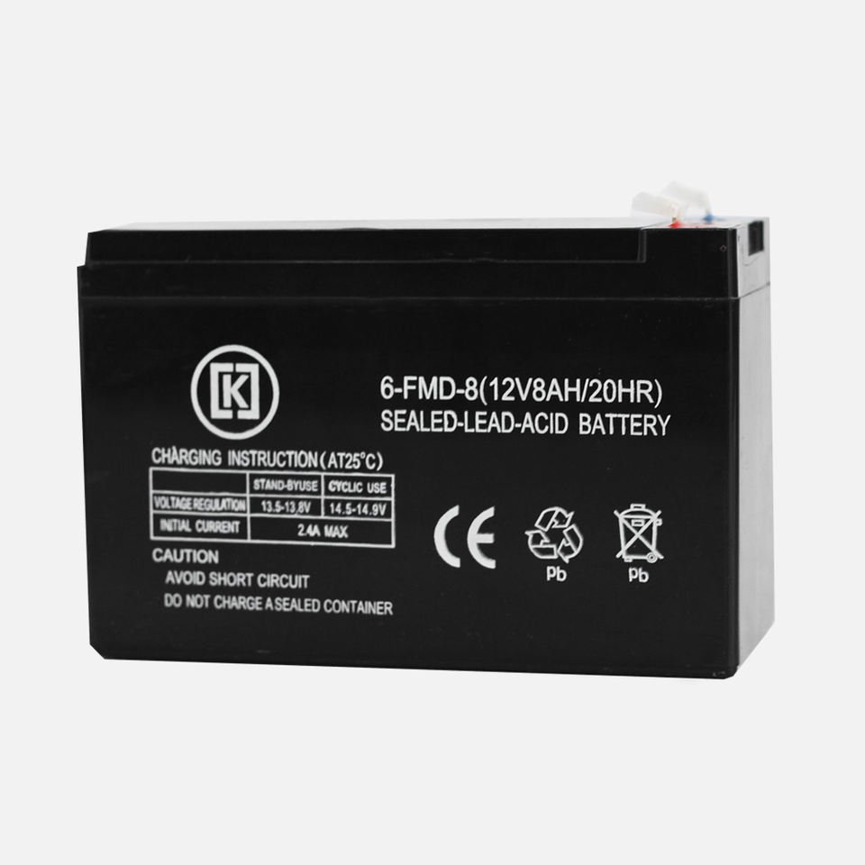Deep Cycle Ups Battery 12v 8ah Storage Rechargeable Sealed Lead Acid Batteries Sprayer For Agriculture