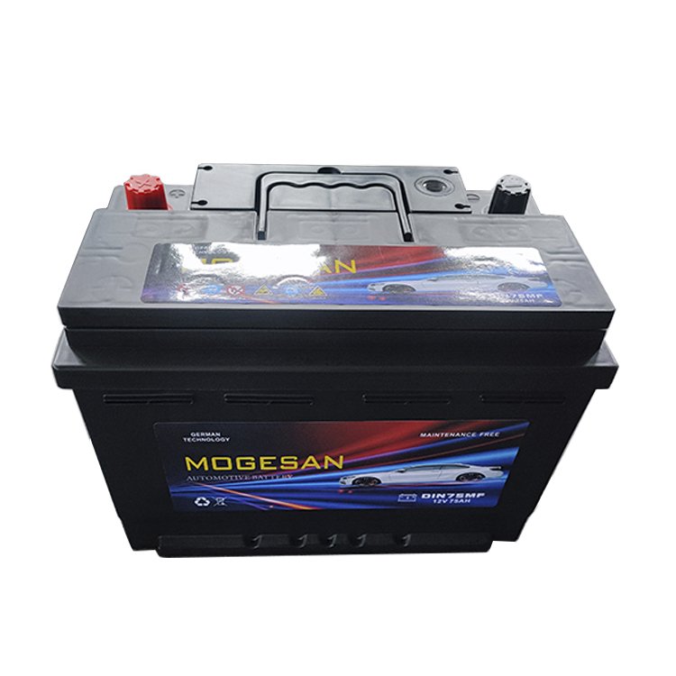 Long Life Rechargeable Batteries VRLA DIN75MF 75ah Lead Acid Lifepo4 Car Battery