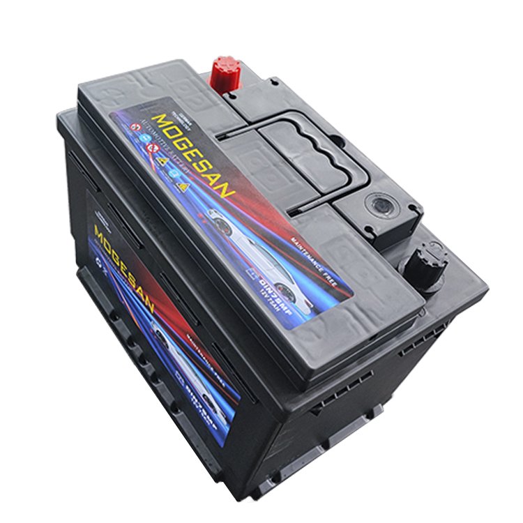 Long Life Rechargeable Batteries VRLA DIN75MF 75ah Lead Acid Lifepo4 Car Battery
