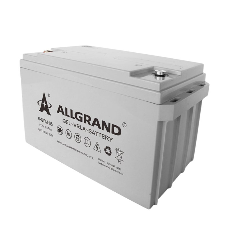 Allgrand Best Price High Quality 12v 100ah 200ah 65ah Gel Lead Acid Solar Gel Storage Battery